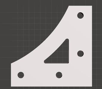 Lulzbot Taz Frame Connector