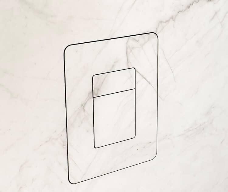 BUILT-IN FLUSHING SYSTEM FOR GROHE