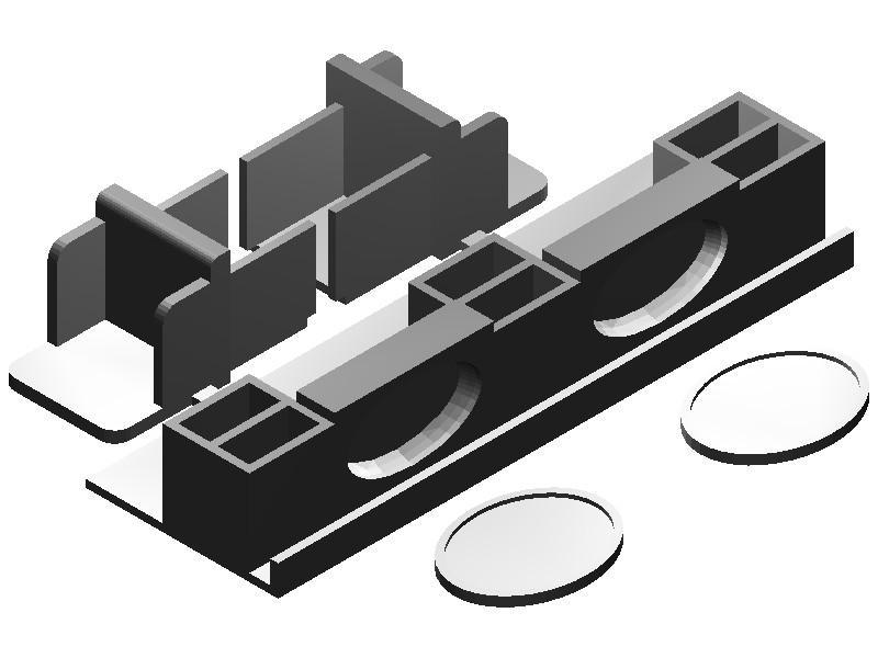 Furniture for hairdresser's store - Track 0 - Scale 0 - 1:43