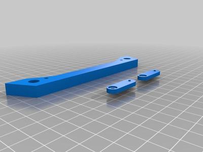 Kossel Glass Bed Holder (R205mm, T3.0mm) 