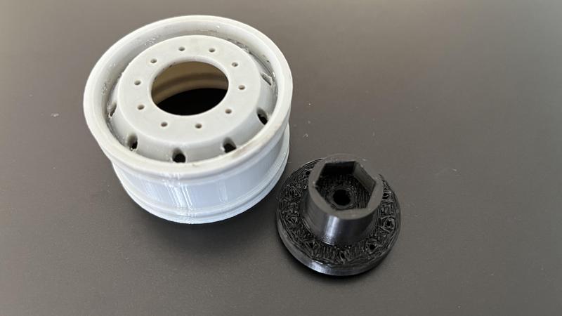1/14 scale RC truck super single Hex hub
