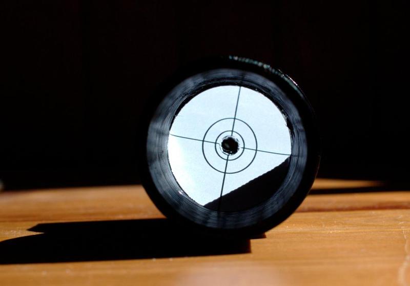 Cheshire collimator for newtonian telescope