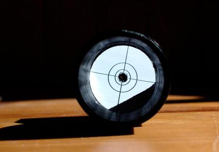 Cheshire collimator for newtonian telescope