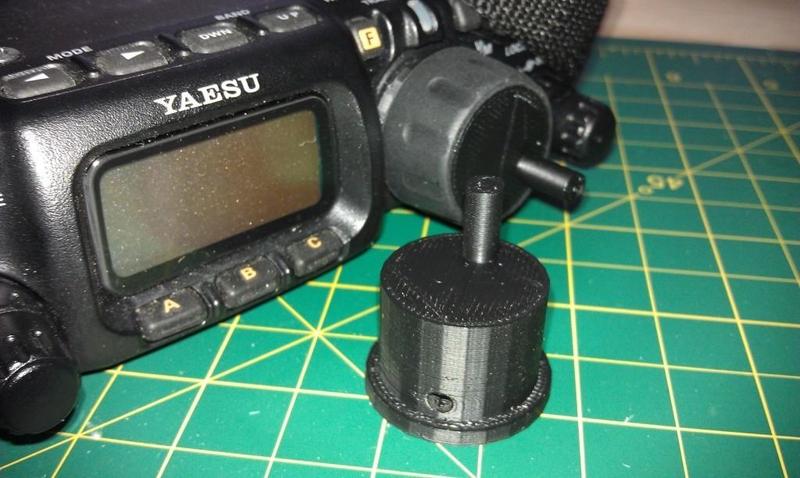 Parametric FT-817 Crank Knob