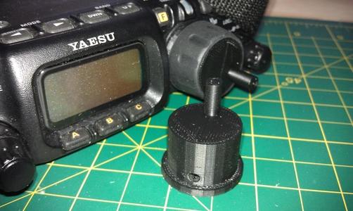 Parametric FT-817 Crank Knob
