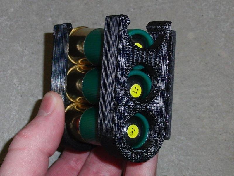 Triple Shotshell Carrier, 12 gauge
