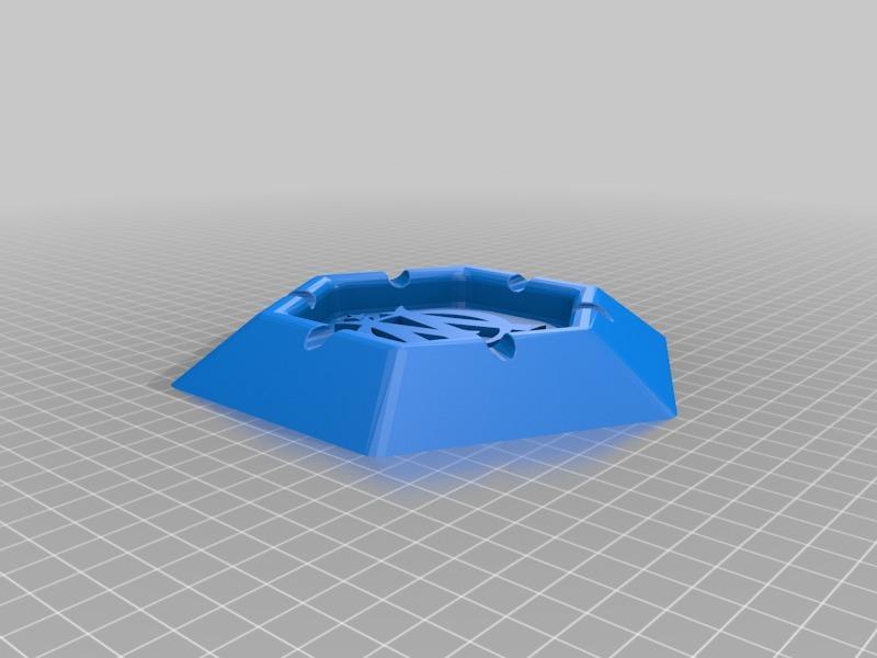 ashtray Olympique de marseille