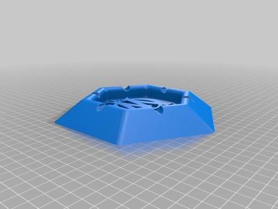 ashtray Olympique de marseille