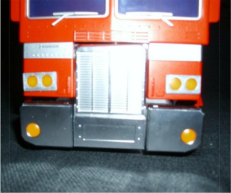 Truck headlight covers - for Robosen Elite Optimus Prime