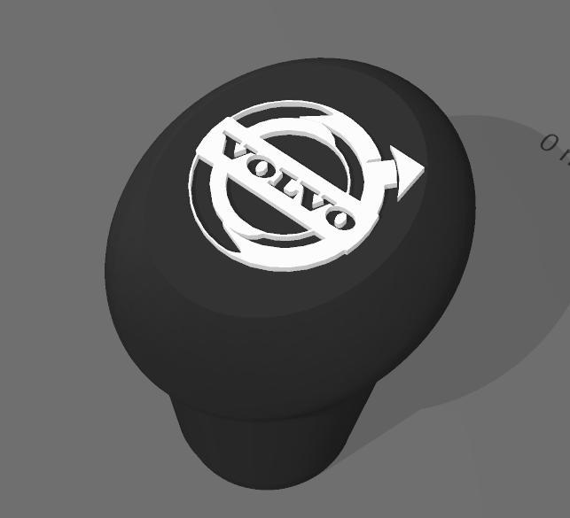 VOLVO TRUCK KNOB FOR LOGITECH