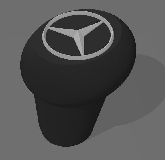 MERCEDES TRUCK KNOB FOR LOGITECH
