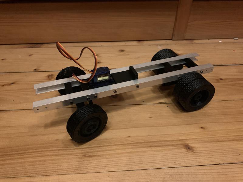 Modular RC truck chassis 2-axle 1:24 1:25 1:22.5