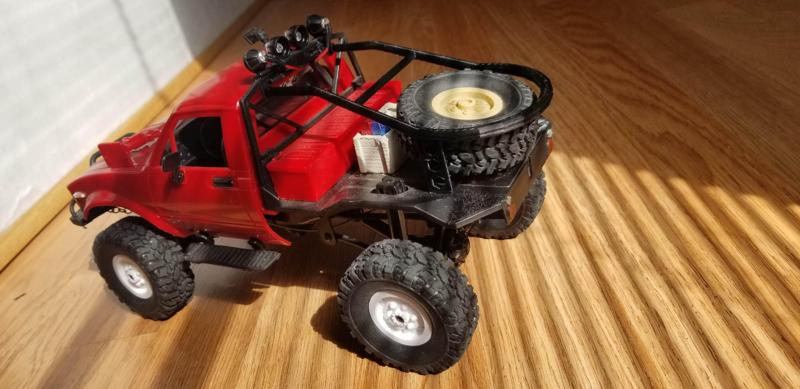 WPL Toyota C14 Radiator Roll Cage