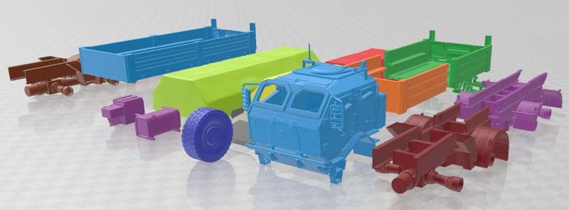 TATRA 815-7 8X8 2020 Printable Truck