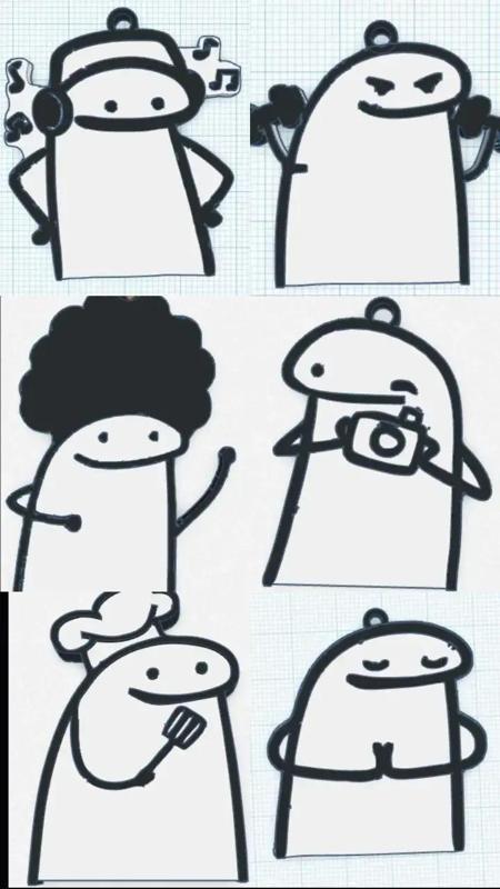 Flork pack (headphones, weights, curlers, photographer, cook, meditation)