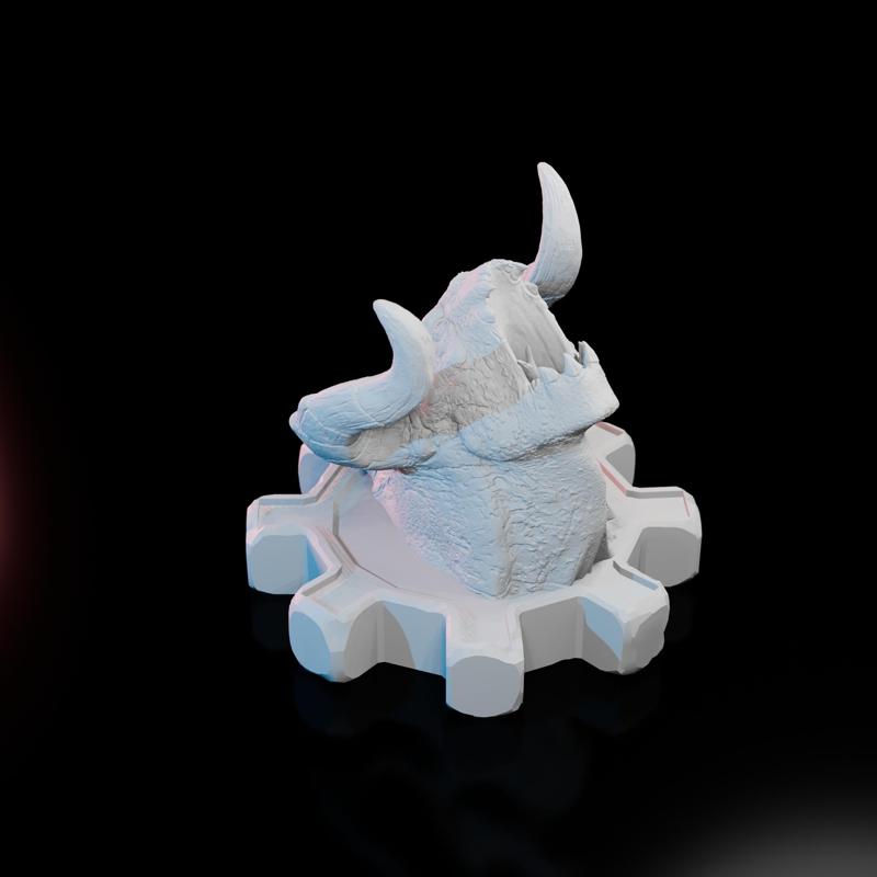 Death Claw's head trophie