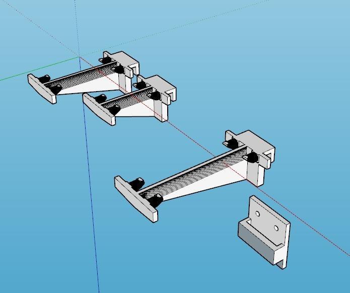 Wall Spool holder - support de bobine mural