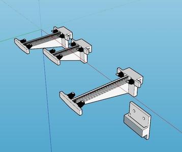 Wall Spool holder - support de bobine mural