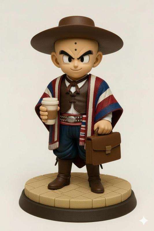 Krilin the Argentinian gaucho office worker