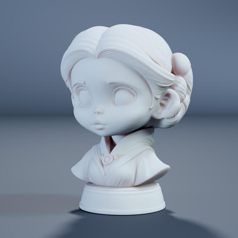 Baby Leia Bust