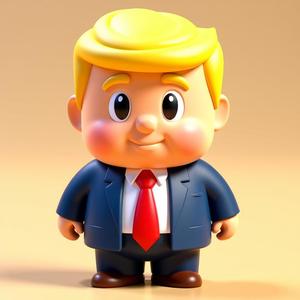 Trump figurine