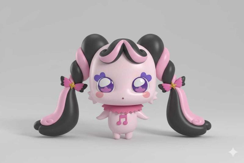 meroron - Kimi to Idol Pretty Cure anime chibi