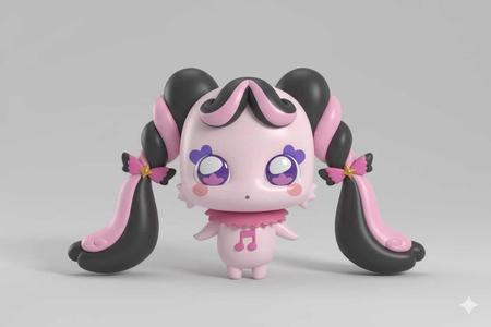 meroron - Kimi to Idol Pretty Cure anime chibi