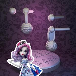 Monster High Shriekwrecked Catrine Demew doll earrings replacement