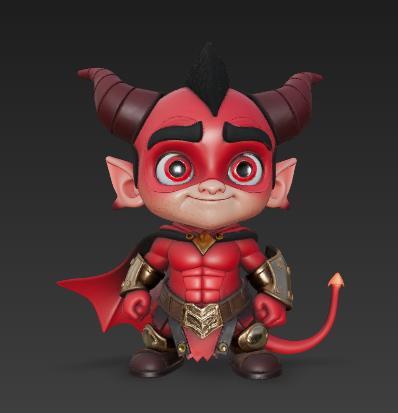 chibi demon gerrero 13