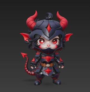 chibi demon gerrero 18