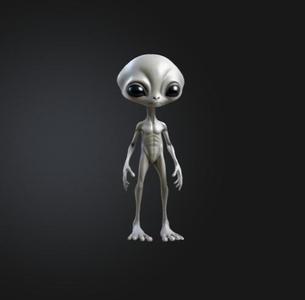 Zeta Alien Figurine 👽