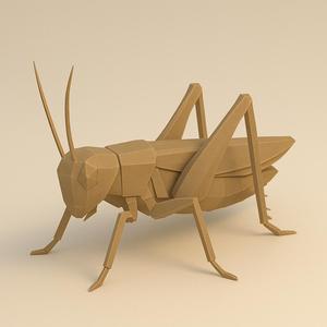 Low Poly Grasshopper