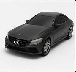 Black Luxury Coupe