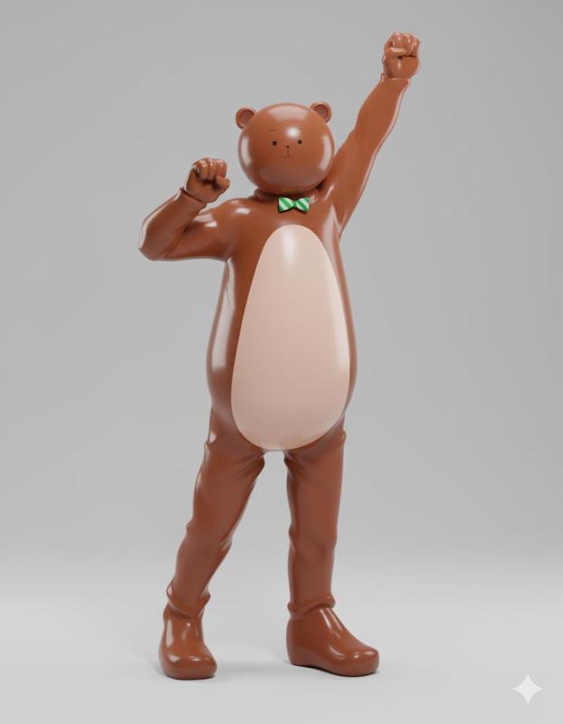 kumao - mitsuo Kumatani (Life Lessons with Uramichi Oniisan) anime human figure