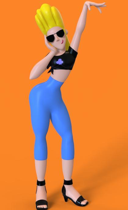 JENNY BRAVO (JOHNNY BRAVO) PARTS AND COMPLETE