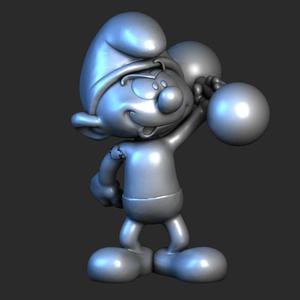 A Hefty Smurf / Smurfy Smurf