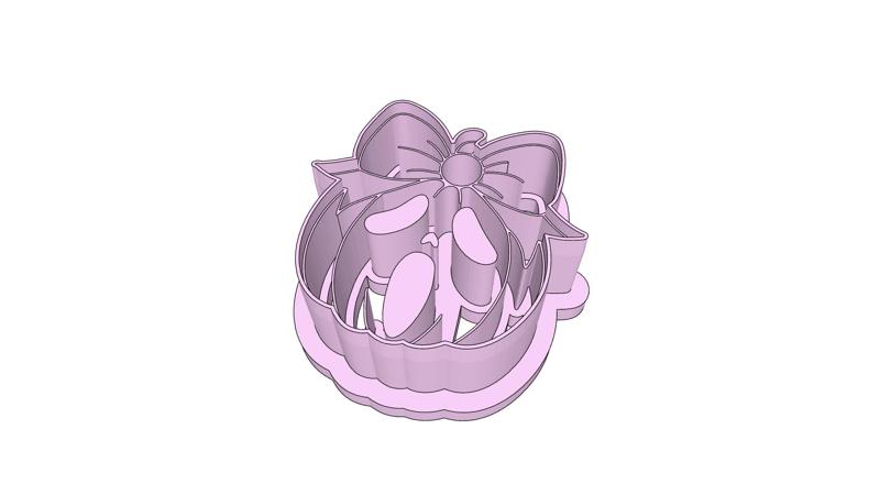 Scream Pumpkin Clay Cutter - 35mm