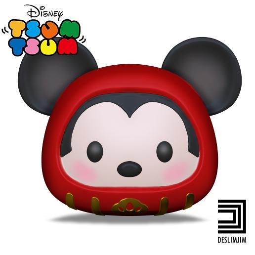 DARUMA MICKEY - TSUM TSUM DISNEY