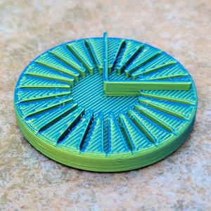 Multi-Color Filament Configuration Disk: MCFCD