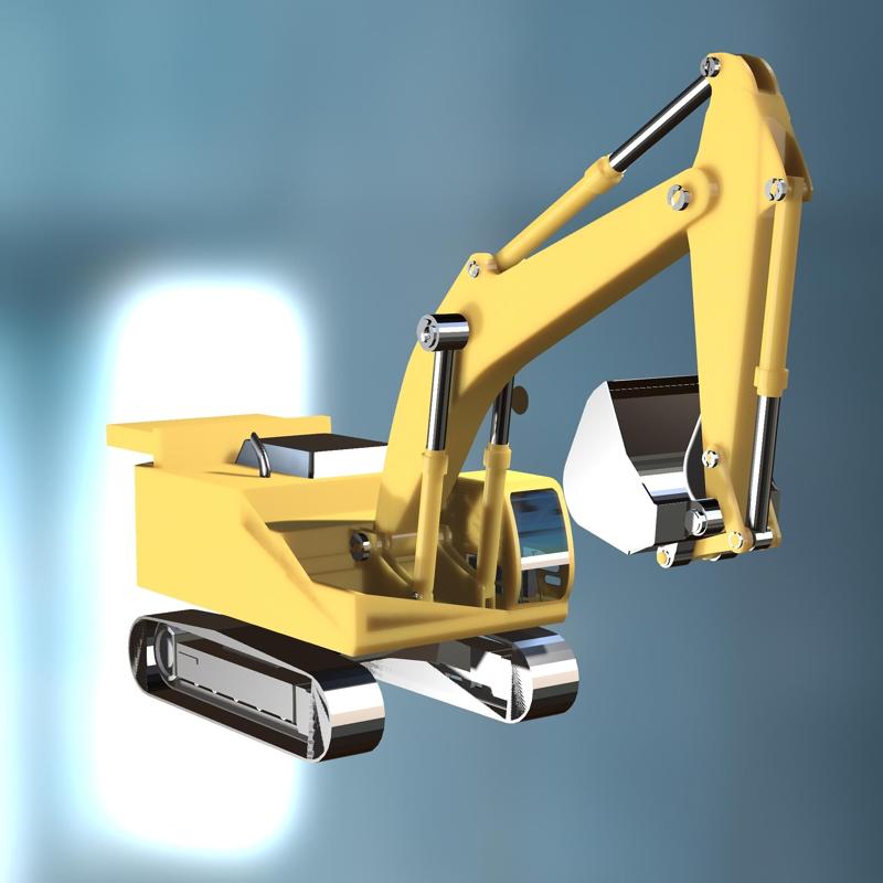 ELEVATOR EXCAVATOR CAR VEHICLE TRACTOR AC99 EXCAVATOR CAROLA CRANE TRUCK TRAILER CHAIN HOOK