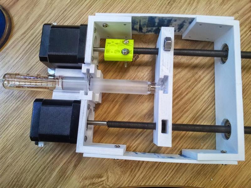 Parametric dual motor syringe with enhanced design - Imperial College London