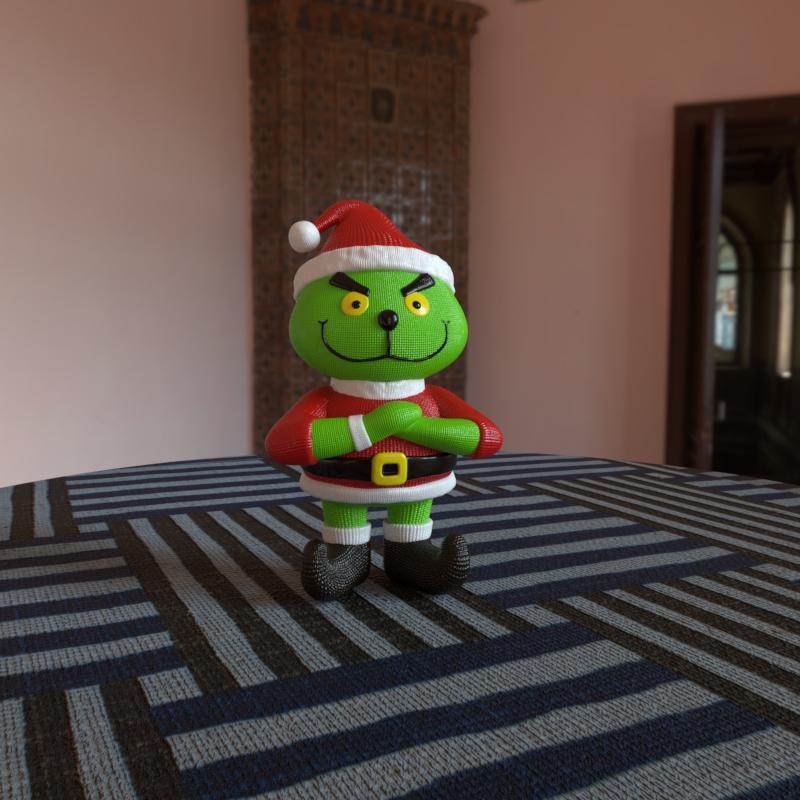 KNITTED GRINCH | CHRISTMAS