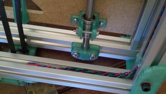 MendelMax Minimal Y Rod Mount