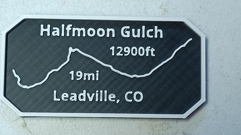 Maverick's Trail Badge Halfmoon Creek Gulch Leadville Colorado