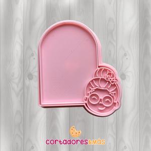 MOTHER'S DAY CUTTER AND STAMP - MOTHERS DAY CUTTER COOKIES