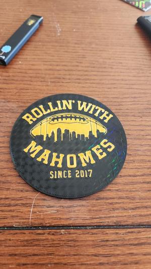Rollin With Mahomes Coaster