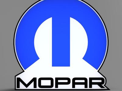 Mopar Logo Lightbox