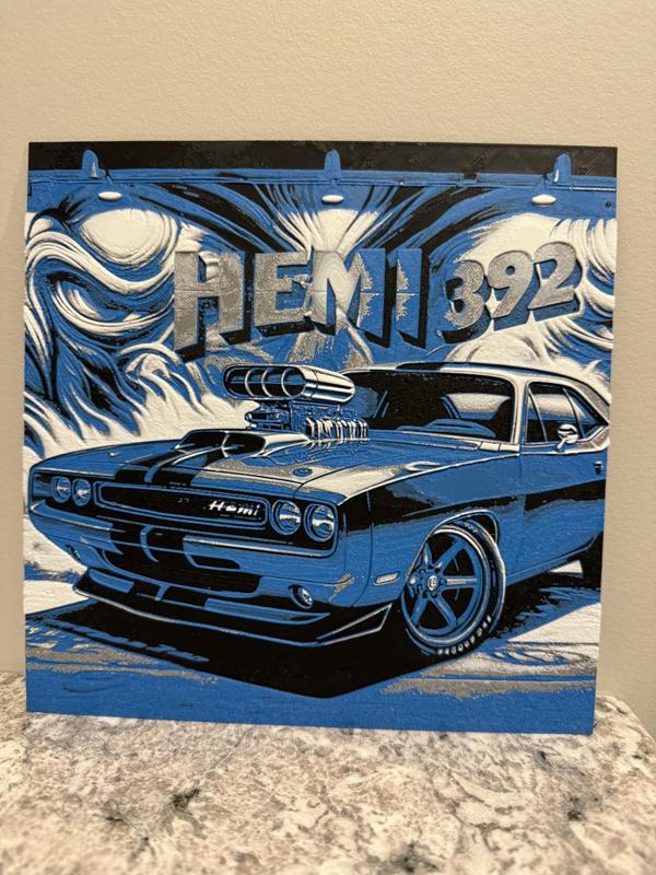 Dodge Charger 392 - Hueforge