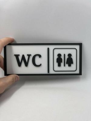 TOILET SIGN