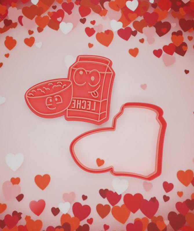 Valentine's Day Stamp #33 "Breakfast".